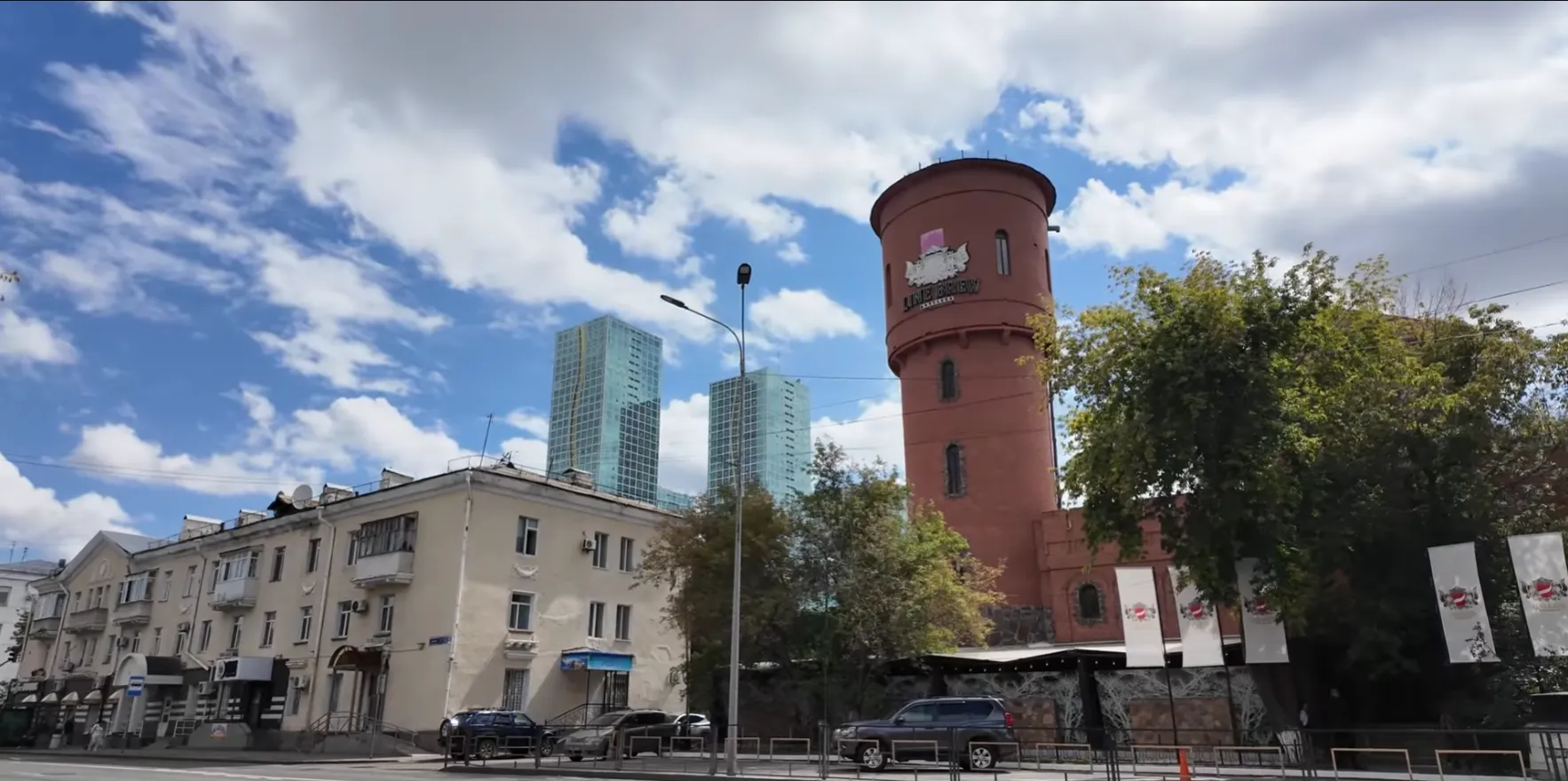 Ресторан Line Brew (водонапорная башня)